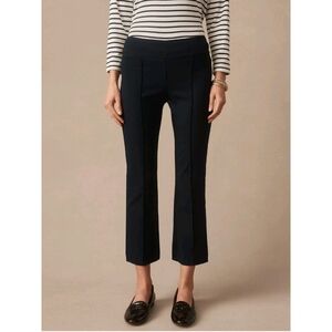 J McLaughlin Ivy Pants Navy Flare Ponte Knit Pants Size 2, new without tags